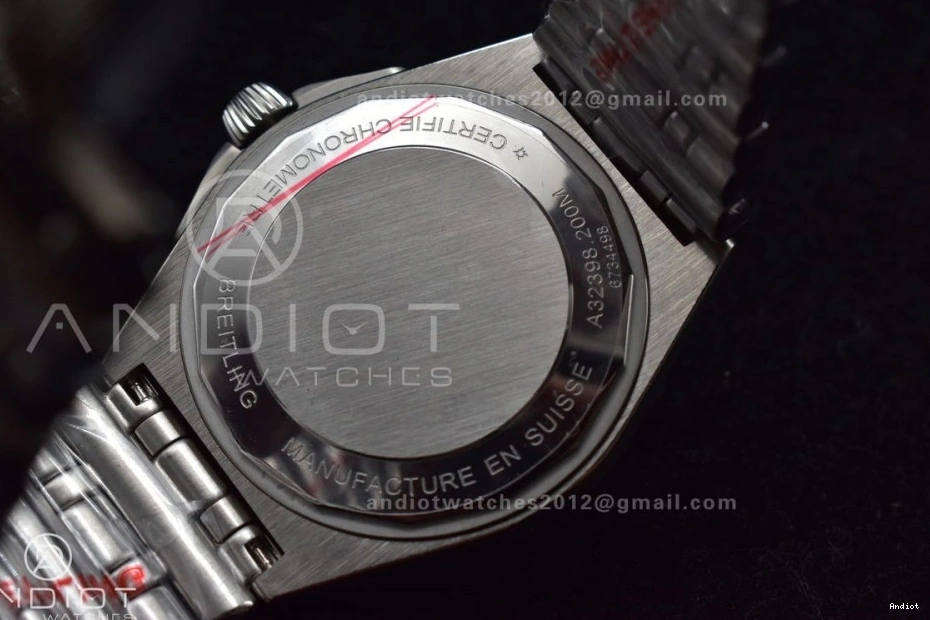 BLS Affordable Factory White Automatic GMT 532 Bracelet 1:1 Chronomat Dial 40mm A Breitling Edition SS On Best 0719